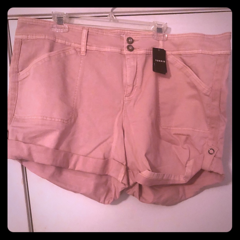 Torrid NWT Blush Shorts